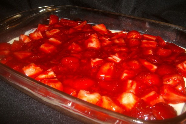 British Strawberries and Cream Dessert Squares cookie Mix Dessert