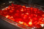 Strawberries and Cream Dessert Squares cookie Mix recipe