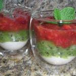 American Verrine Recipes Strawberry Kiwi Bananas Dessert