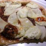 Italian Pizza from Gorgonzola Apples and Nuts Italian Appetizer