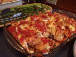 Italian Warm Bruschetta Casserole Appetizer