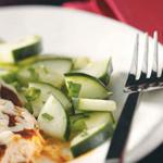 Canadian Sweet Cucumber Salad Appetizer