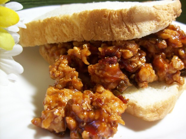 British Bbq Chicken Sloppy Joes Dinner