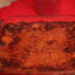 American Lasagna with Matza Appetizer