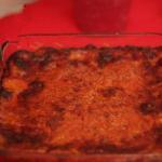 American Lasagna with Matza Appetizer