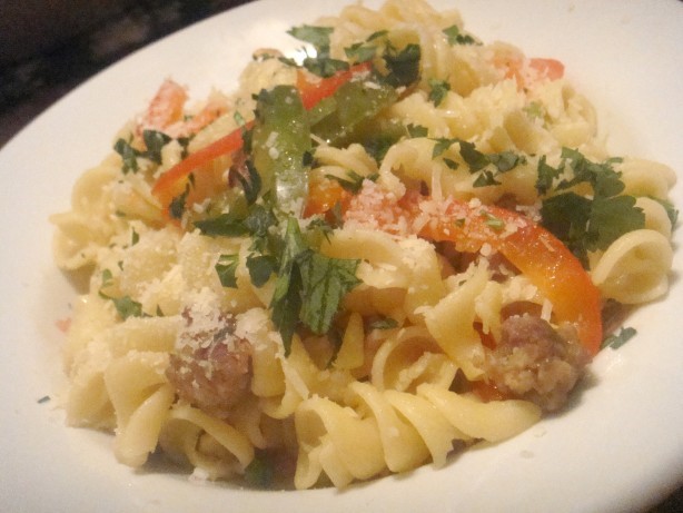 Italian Italian Sausage and Pepper Rotini Dinner