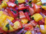 American Calypso Strawberrymango Salsa Dinner