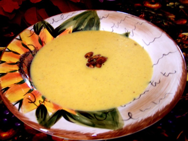 American Butternut Pear Soup Appetizer