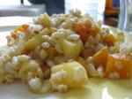 Canadian Weight Watchers Barley With Butternut Squash Apples and Onions Dinner
