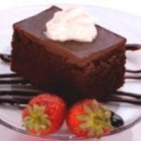 American Chocolate Brownie Dessert