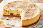 American Baked Ricotta Fig And Honey Cheesecake Recipe Dessert