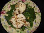 Australian Pear Salad With Spinach Blue Cheese and Walnuts Appetizer