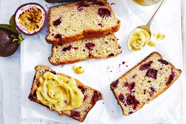 Canadian Passionfruit And Raspberry Banana Bread Recipe Dessert