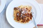 Canadian Manus Spaghetti Bolognese Recipe Dinner