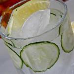 Norwegian Cucumber Water Appetizer