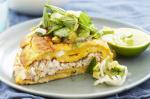 Canadian Crab Omelette With Avocado Salsa Recipe Breakfast
