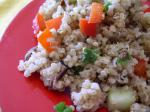 American Wild Rice Quinoa Garden Salad Appetizer