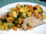 American Rum Marinated Chicken With Tropical Salsa Dinner