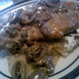 Canadian Chicken in Wine Mushroom Sauce Alcohol