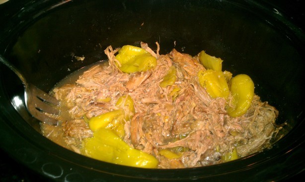 American Crock Pot Pepperoncini Beef Roast Dinner