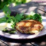 Australian Crab Cakes or Small Patties of Crabs Well Crunchy Appetizer