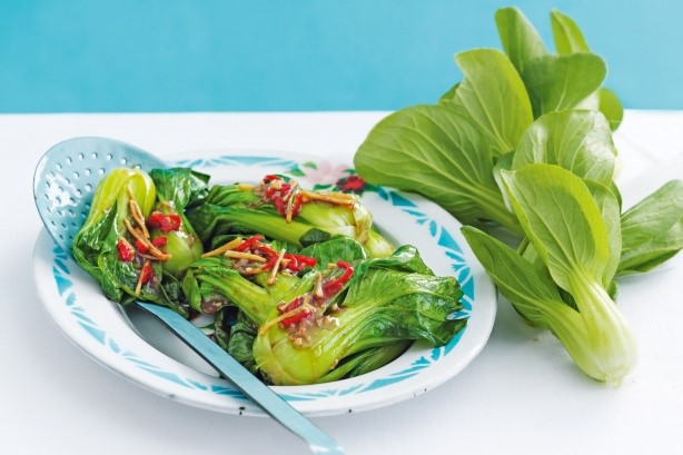 Australian Baby Pak Choy With Chilli And Black Bean Sauce Recipe Appetizer