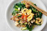 Australian Stirfried Barley With Vegies And Macadamias Recipe Appetizer