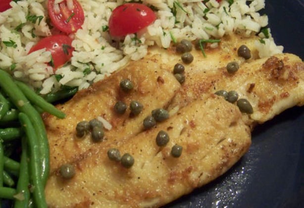 American Tilapia Piccata 2 Dinner