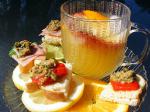 American Citrus Sangria non Alcoholic Dessert