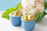 American Cauliflower Cheese Pots Recipe Appetizer