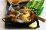 American Seafood And Rice Recipe Appetizer