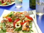 American Roasted Salmon Salad Dinner