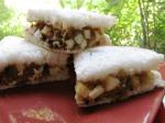 American Peanut and Apple Sandwich Appetizer