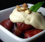 Canadian Strawberries With Kahlua Cream Breakfast