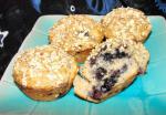 Canadian Lemon Blueberry Oatmeal Muffins Dessert