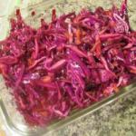 Australian Salad of Red Cabbage with Beetroot Appetizer