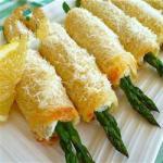 Australian Crispy Asparagus Rolls Appetizer