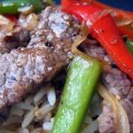 Chinese Chinese Pepper Steak 8 Drink