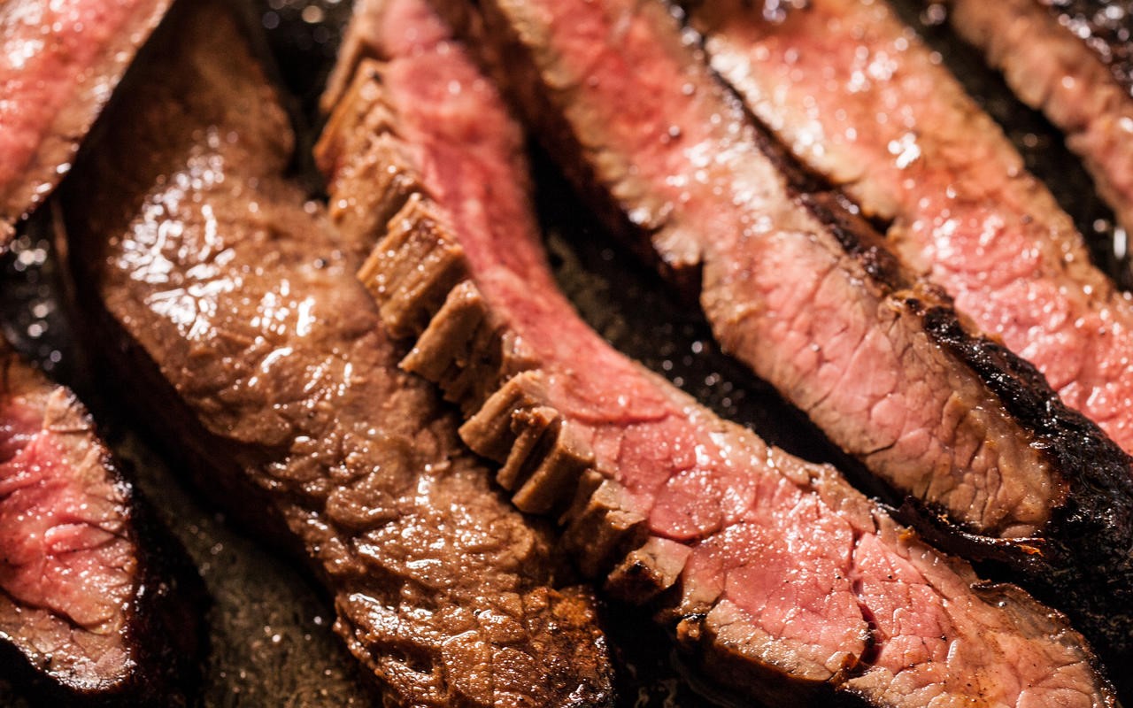 American Easy Seared Flank Steak Recipe Dinner