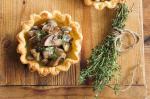 American Mixed Mushroom Tarts Recipe Appetizer