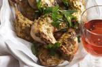 American Roasted Chicken With Mustard And Herb Sauce Recipe Appetizer