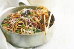 Canadian Buckwheat Pasta With Caramelised Onion And Peas Recipe Appetizer