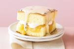 Canadian Passionfruitglazed Lemon Curd Sponge Cakes Recipe Dessert