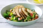 Canadian Spiced Chicken Chickpea And Tomato Salad Recipe Dinner