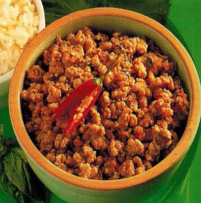 Australian Chicken Mince With Herbs And Spices Appetizer