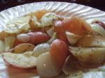 American Tin Foil Red Potatoes and Onions Appetizer