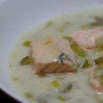 American Soup to Salmon Appetizer