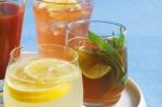 Australian Mint And Lime Iced Tea Recipe Drink