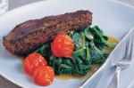 Australian Coconut Spinach With Peppered Beef Recipe Dinner