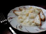 American Creamed Eggs on Toast 2 Appetizer